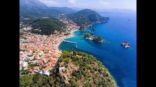 Visit Greece  Epirus Riviera from above [upl. by Broder]