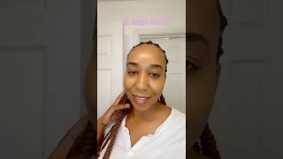 💖DIY Cornrows On Short Hair shorts fyp braids viral viralvideo [upl. by Ltihcox]