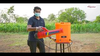 HYMATIC MIST BLOWER GUN FOR BATTERY SPRAYERS [upl. by Asselam]