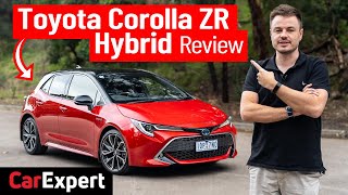 Toyota Corolla hybrid review 2020 A sporty efficient and fun Corolla youre kidding right [upl. by Ariajay]