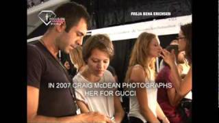 FashionTV I FTVcom  FREJA BEHA ERICHSEN FIRST FACE MODEL SS 09 [upl. by Korfonta]