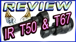 Review UniqueFire infrared Illuminator T50 and IR T67 Mini Oslon 940nm Ir and AS 850Nm [upl. by Swinton]