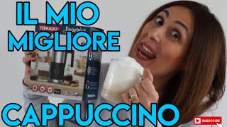 LA MIGLIORE MACCHINETTA PER AVERE IL CAPPUCCINO  cappuccino italy mousse [upl. by Noswal538]