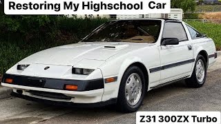 Restoring My High School Car 1984 Nissan 300zx Turbo Z31 PT2 [upl. by Catlaina]