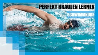 Schwimmkurs Perfekt Kraulen lernen  FIT FOR FUN [upl. by Menedez]