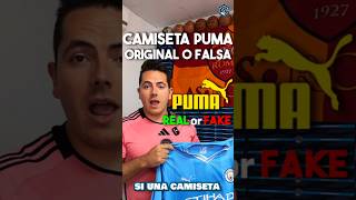 Tutorial Camisetas de Fútbol Puma para saber si son Originales o Falsas ✅️👕 camisetasdefutbol [upl. by Ynetsed80]