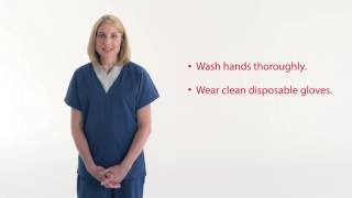 Cardinal Health™ Education – How To Use Our Transparent Dressing [upl. by Eenafets]