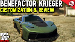 Benefactor Krieger Customization amp Review  GTA Online [upl. by Harleigh]