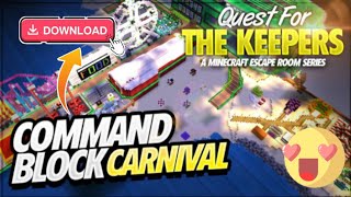 Minecraft Carnival map 😍  Ultimate games in one map 😉  Download now [upl. by Smitt]