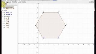 GeoGebra  Geometria creare poligoni [upl. by Ecyrb]