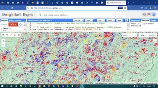 Perform Forest Loss amp Gain analysis using Earth Engine  48 [upl. by Gelb]