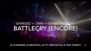 Shing02 x OMA x Spinmaster A1 Battlecry Encore feat Substantial and Troy Everett in Brooklyn [upl. by Serge368]