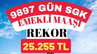 25 BİN Emekli Maaşı Olurmu emekli rekor [upl. by Nitreb]