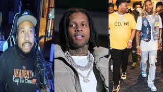 Why Post it Akademiks reacts to Lil Durk’s jail call with OTF member saying he is not going to PC [upl. by Kcirttap]