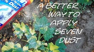 A Better way to apply seven dustinsecticide powder to your garden [upl. by Bluh]