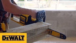 DEWALT® FLEXVOLT® 60V MAX Cordless Chainsaw DCCS670X1 [upl. by Halbeib]