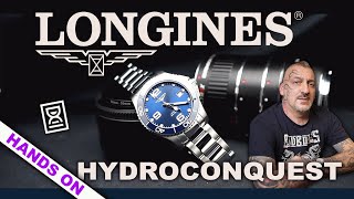 39 mm di Hydroconquest lorologio diver di Longines [upl. by Utley]