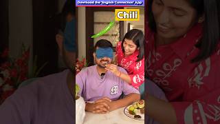 Taste Challenge 😱in English with Adi n Daddy Spoken English Vocabulary English Connection shorts [upl. by Neelak624]