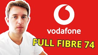 Vodafone Full Fibre 74 Review  UKs Cheapest Superfast Broadband [upl. by Leimaj]