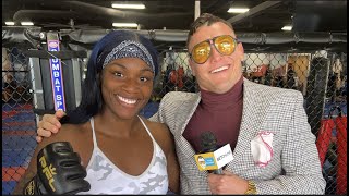 Claressa Shields First Reaction Training with Henry Cejudo Wants Anderson Silva KO Jake Paul [upl. by Firahs]