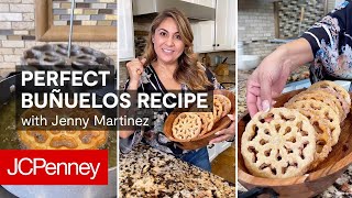 How to Make Buñuelos de Viento with Jenny Martinez  JCPenney [upl. by Ydnew664]