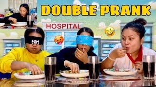 I AM PREGNANT 😃  DOUBLE PRANK  LOCKDOWN SEASON 2 [upl. by Nnylkoorb215]