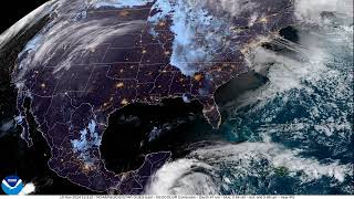 CONUS Nov 15 2024  24 Hour Timelapse [upl. by Arret]