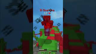 Insane Bedwars Plays 🤯 shorts [upl. by Tychonn]