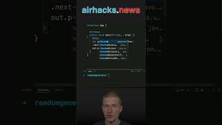 The Random Number Generator Facade java shorts coding airhacks [upl. by Nomled]