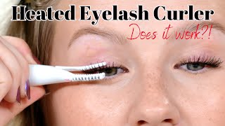 Heated Eyelash Curler vs Traditional Eyelash Curler  Milabu [upl. by Asirram]