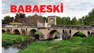 BABAESKİ KIRKLARELİ İLÇESİ TANIYALIM NASIL BİR YER TRAKYANIN ORTASINDA SARI SALTUK KAVAK AĞACI OK [upl. by Ihana]