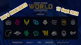 GOAL HIGHLIGHTS Day 6 of RLCS World Championship 2024 [upl. by Aniehs]