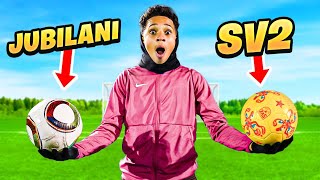 Testing SV2s Ball Vs The Viral Jabulani Ball [upl. by Nathan]