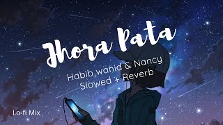 Jhora pata ঝরা পাতা Habib wahid amp Nancy Lofi Song  Slowed  Reverb [upl. by Amero49]