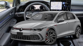 2024 New Volkswagen GOLF GTI Interior Details  4K Review [upl. by Rivi496]