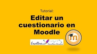 🔴Tutorial Cómo editar preguntas en un cuestionario Moodle🔴 [upl. by Jeaz]