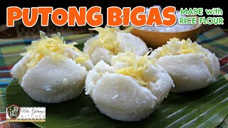 PUTONG BIGAS made with RICE FLOUR MrsGalangs Kitchen S11 Ep10 [upl. by Annmarie296]