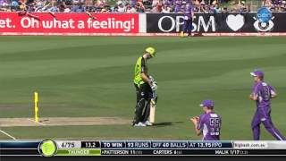 Hobart Hurricanes vs Sydney Thunder match highlights [upl. by Otila237]