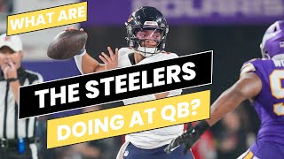 What are the Steelers doing at QB [upl. by Haggar534]