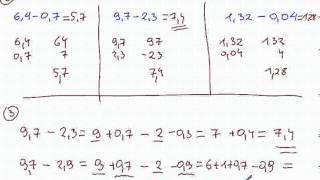 Rachunki pamięciowe na ułamkach dziesiętnych  Matematyka Szkoła Podstawowa i Gimnazjum [upl. by Jews]