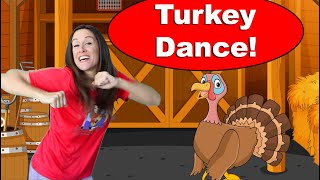 Turkey Dance Official Video Childrens Song  Thanksgiving Song for Children by Patty Shukla [upl. by Larimer]