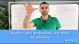 Saurezvous prononcer ces mots en anglais  partie 8 [upl. by Raimondo]