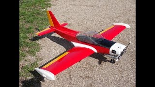 Siai Marchetti SF260 RC  maiden flight [upl. by Hanselka]