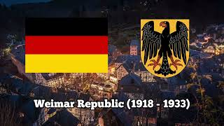 Das Lied der Deutschen  Weimar Republic beautiful version [upl. by Akinohs]