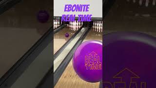 The Ebonite Real Time in action brunswickbowling backafter10 ebonitebowling bowltowin [upl. by Levania]