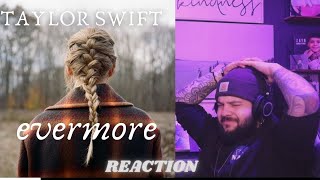 Taylor Swift  evermore  Album REACTION [upl. by Notsruht563]