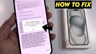 Cannot Create Account Apple ID  Apple ID Problem  How to make Apple ID [upl. by Bobinette]