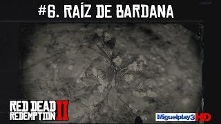 Localización Raiz de Bardana  6Compendio Plantas  Red dead redemption 2 [upl. by Morrissey]