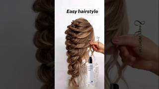 💞🌹 Easy hairstyles for girls 💞fashionideasydsh shotrs hairstyle subscribe [upl. by Nedroj]