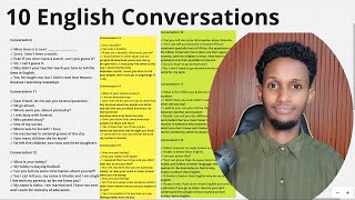 6 Bilood ku baro English  English Conversations  Lesson 07 [upl. by Anelrad]